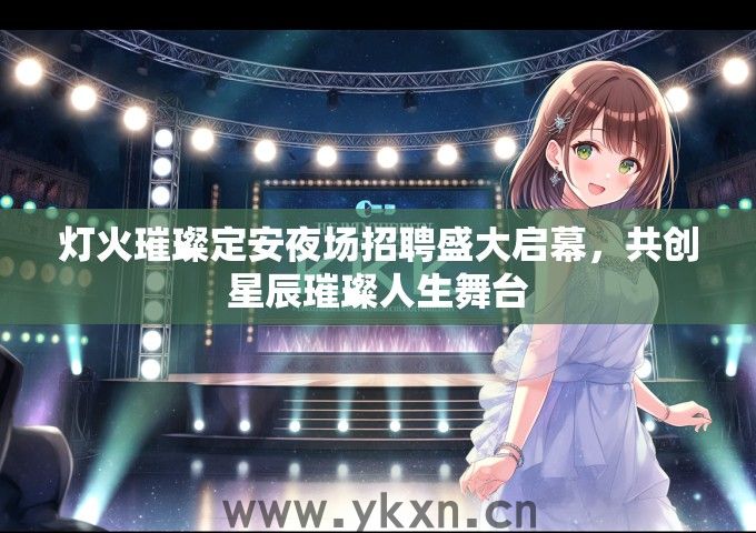 灯火璀璨定安夜场招聘盛大启幕，共创星辰璀璨人生舞台